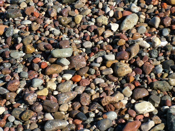 Stenen op Zeekust. — Stockfoto