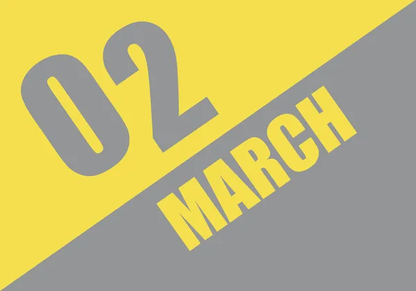 Kalender Trendfarben 2021 März Hintergrund Und Schriftzug Ultimate Gray Und — Stockfoto