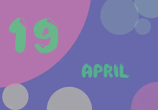 April Day Month Pastel Colors Very Peri Background Trend 2022 — Zdjęcie stockowe