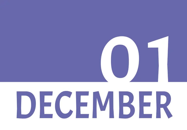 Data Calendário Dezembro Com Espaço Cópia Muito Fundo Peri Números — Fotografia de Stock