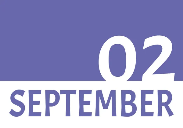 Data Calendário Setembro Com Espaço Cópia Muito Fundo Peri Números — Fotografia de Stock