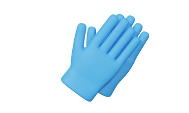 Alkışların 3dcg illüstrasyonu