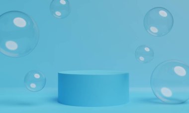 Tablo ve sabun köpüğü resmi 3dcg