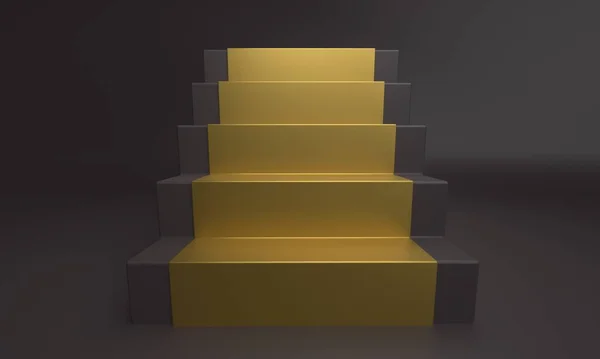 Carpet Stairs Image 3Dcg Illustration — Fotografia de Stock