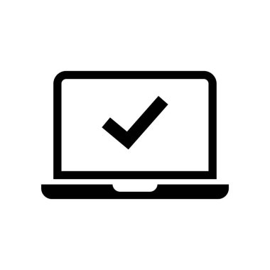 PC mark icon : vector