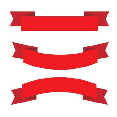 Ribbon Illustration Set : Vector