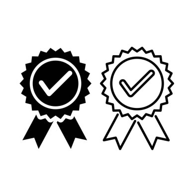 Onay işareti simgesi: vektör