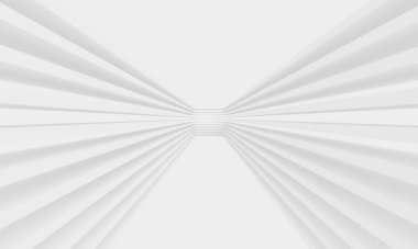 Beyaz boşluk resmi 3DCG illüstrasyonu