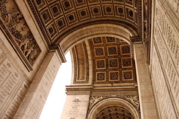 The Triumphal Arch in Paris — Stock Photo, Image