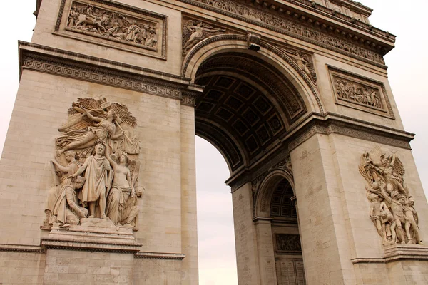 The Triumphal Arch in Paris — Stock Photo, Image