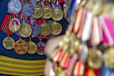 Odessa, Ukraine - May 9: Parade. Celebrating Victory Day, День Победы