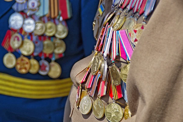 Odessa, Ukraine - May 9: Parade. Celebrating Victory Day, День Победы