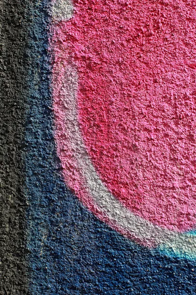 Graffiti sobre un fondo abstracto de pared — Foto de Stock