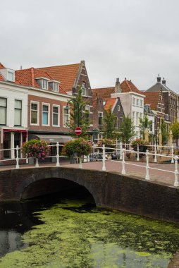 Eski Hollanda şehrinin tarihi bölgesi.