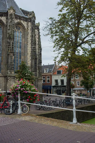 Bairro Histórico Antiga Cidade Holandesa — Fotografia de Stock