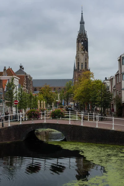 Barrio Histórico Antigua Ciudad Holandesa — Foto de Stock