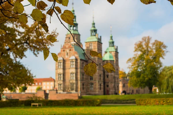 Palacio Rosenborg Parque Copenhague — Foto de Stock