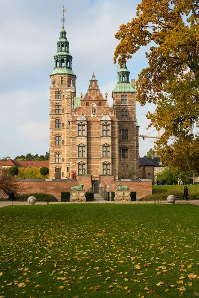 Palacio Rosenborg Parque Copenhague — Foto de Stock