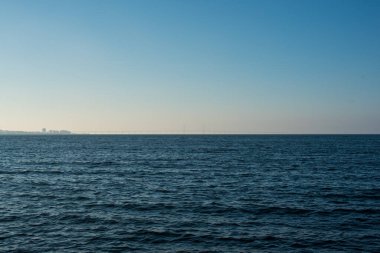 Baltık Denizi 'ndeki eski rıhtım