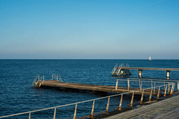 Baltık Denizi Ndeki Eski Rıhtım — Stok fotoğraf