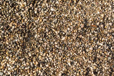 Küçük taşların dokusu 