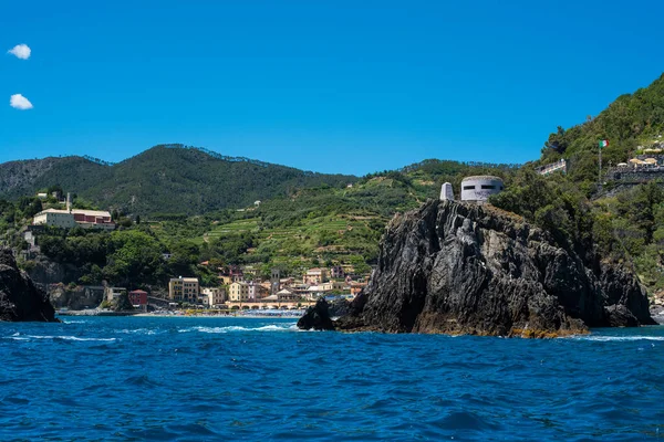 Cinque Terra Ligurian Sea — стокове фото