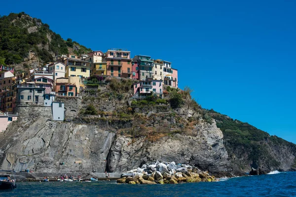 Cinque Terra Ligurian Sea — стокове фото