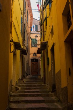 street  of the city Vernazza, Italy
