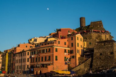 Cinque Terra on the sunset