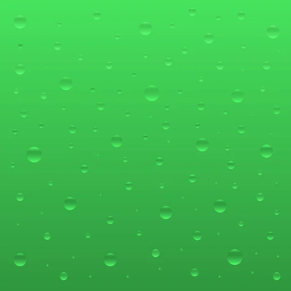 Green bubbles — Stock Vector