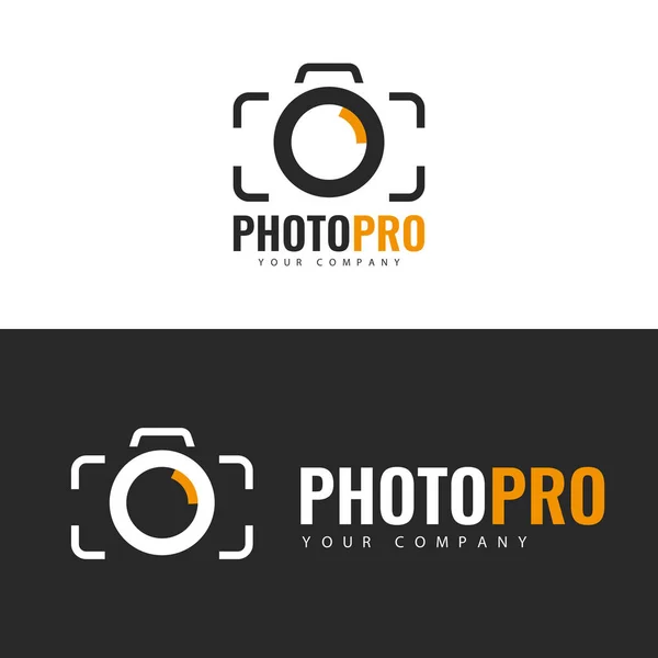 Modèle Logo Photo Studio Logo Design — Image vectorielle