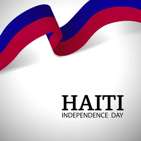 Día Independencia Haití Ilustración Vectorial — Archivo Imágenes Vectoriales