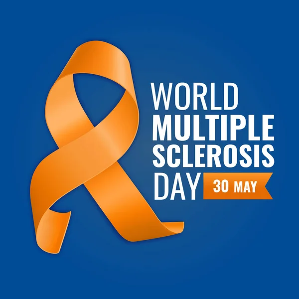 Vector Illustration World Multiple Sclerosis Day — 스톡 벡터