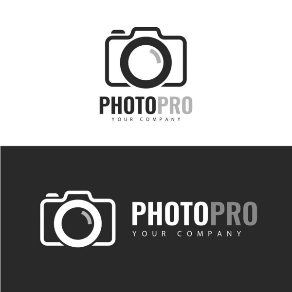 Logo Template Photo Pro Logo Design — Image vectorielle