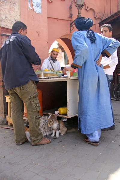 De straten van marrakech — Stockfoto