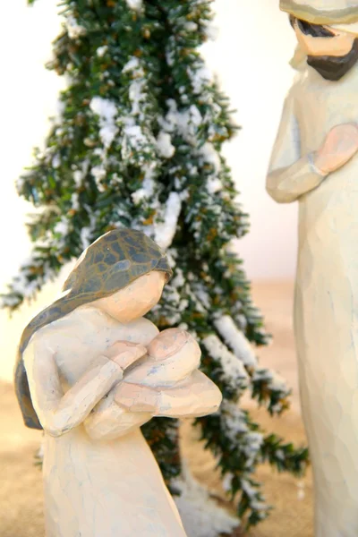 Мария с Иисусом — стоковое фото