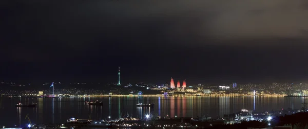 Bakü Panoraması — Stok fotoğraf