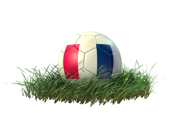 3D soccer ball Frankrike — Stockfoto