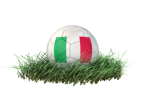 3D soccer ball Italien — Stockfoto