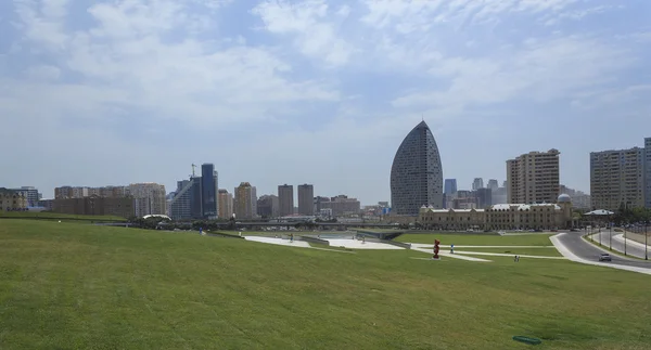 Панорама Баку — стоковое фото