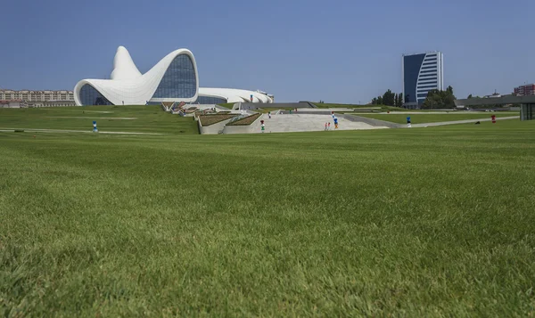 Centro Aliyev Heydar a Baku — Foto Stock