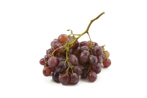 白色背景的葡萄 — 图库照片