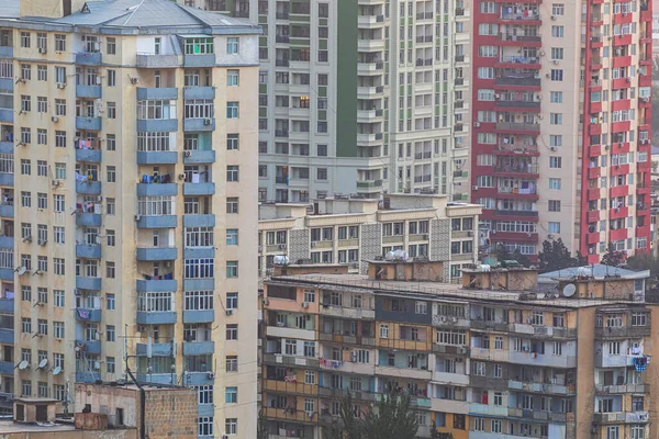 Fachada Edifícios Cidade Selva Pedra — Fotografia de Stock