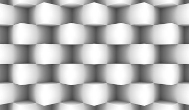 3d küp oluşturma içeren soyut 3d arkaplan