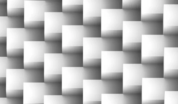 Abstrakter Hintergrund Bestehend Aus Cubes Renderer — Stockfoto