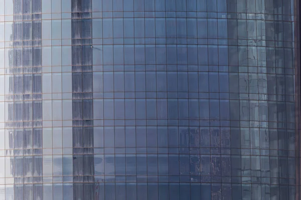 高層ビルのガラス面 テクスチャまたは背景 — ストック写真
