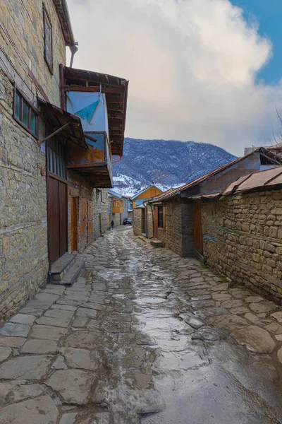 Streets Old Village Mountains — Foto Stock