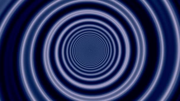 Túnel Espiral Giratório Animado — Vídeo de Stock
