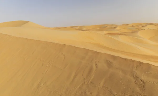 Duinen Kleurig Zand Van Rub Khali Woestijn — Stockfoto