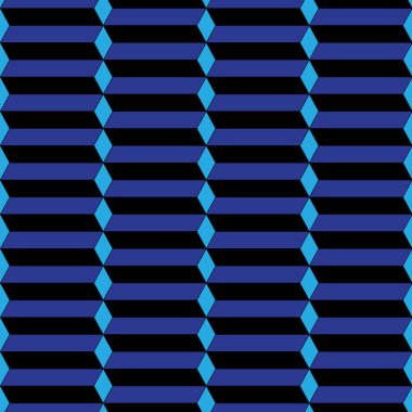 Küplerin kusursuz tekrarlayan izometrik deseni